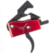 USED TRYBE Defense Drop-In Trigger, AR-15, 3.5 - 5 lbs Pull, Curved, Anodized, Red, TRGCURAR15-RED, EDEMO2