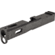 TRYBE Defense Glock 19 9mm Pistol Slide - Version 1, Gen 4, RMR Cut, Sniper Gray, SLDG19G4RMR-SG