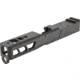 TRYBE Defense Glock 19 9mm Pistol Slide - Version 2, Gen 3, RMR Cut, Sniper Gray, No Base Plate Included, SLDG19G3RMRV2-SG