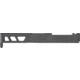 TRYBE Defense Glock 19 9mm Pistol Slide - Version 2, Gen 4, RMR Cut, Sniper Gray, No Base Plate Included, SLDG19G4RMRV2-SG