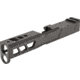 TRYBE Defense Glock 19 9mm Pistol Slide - Version 2, Gen 4, RMR Cut, Sniper Gray, No Base Plate Included, SLDG19G4RMRV2-SG