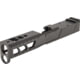TRYBE Defense Glock 19 9mm Pistol Slide - Version 2, Gen 4, RMR Cut, Sniper Gray, No Base Plate Included, SLDG19G4RMRV2-SG
