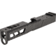 TRYBE Defense Glock 19 9mm Pistol Slide - Version 2, Gen 5, Viper Cut, Sniper Gray, No Base Plate Included, SLDG19G5VPRV2-SG