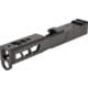 TRYBE Defense Glock 19 9mm Pistol Slide - Version 2, Gen 5, Viper Cut, Sniper Gray, No Base Plate Included, SLDG19G5VPRV2-SG