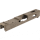 TRYBE Defense Glock 19 Pistol Slide, Glock 19, Gen 3, RMR Cut, FDE Cerakote, SLDG19G3RMR-FDE