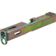 TRYBE Defense Glock 19 Pistol Slide - Version 1, Gen 4, Viper Cut, Chameleon, SLDG19G4VPR-CML