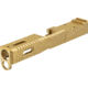 TRYBE Defense Glock 19 Pistol Slide - Version 1, Gen 4, Viper Cut, Gold, SLDG19G4VPR-GLD