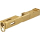 TRYBE Defense Glock 19 Pistol Slide - Version 1, Gen 4, Viper Cut, Gold, SLDG19G4VPR-GLD