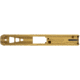 TRYBE Defense Glock 19 Pistol Slide - Version 2, Gen 5, Viper Cut, Gold, SLDG19G5VPRV2-GLD