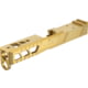 TRYBE Defense Glock 19 Pistol Slide - Version 2, Gen 5, Viper Cut, Gold, SLDG19G5VPRV2-GLD