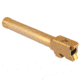 TRYBE Defense GLOCK 22/31 9mm Threaded Conversion Pistol Barrel, 1/2 x 28, 416R Stainless Steel, Gold TIN, TPBCONVG22-31-TIN