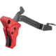 TRYBE Defense Glock 43X Trigger, Red/Black, GLKTRG43X-RD/BK