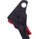 TRYBE Defense Glock Gen 5 Trigger, Black/Red, GLKTRGGEN5-BK/RD