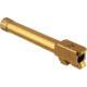 TRYBE Defense Grade Threaded Pistol Barrel, 9/16 x 24 Thread, Glock 22 .40 S&amp;W, Gold TIN, TPBG2240-TIN