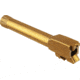 TRYBE Defense Grade Threaded Pistol Barrel, S&amp;W M&amp;P 9mm 4in 2.0, 1/2 x 28 Thread, Gold TIN, TPBSWMP4-TIN