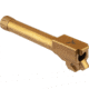 TRYBE Defense Grade Threaded Pistol Barrel, Sig Sauer P320, 1/2 x 28 Thread, Gold TIN, TPBSIG320-TIN