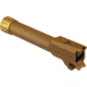 TRYBE Defense Grade Threaded Pistol Barrel,Sig Sauer P365, 1/2 x 28 Thread, Gold TIN, TPBSIG365-TIN