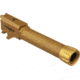 TRYBE Defense Grade Threaded Pistol Barrel,Sig Sauer P365, 1/2 x 28 Thread, Gold TIN, TPBSIG365-TIN