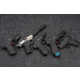 TRYBE Defense High Glow Fiber Optic Night Sights for Glock
