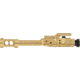 TRYBE Defense Low-Mass AR-15 Complete Bolt Carrier Group, Matte Gold Chrome, BCG556-LMGLD