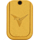 TRYBE Defense Magazine Extension Base Pad, Glock 19/23/26/27, 9mm/.40 S&amp;W, 4/5-Round, Gold, MAGEXTG194/5-GLD-5RD