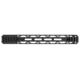 TRYBE Defense Magnite Go Fast Ultra Lightweight Handguard, Cut Top Rail, M-LOK, Black, 12in, MGHDG-V2-12CR-BL