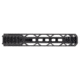 TRYBE Defense Magnite Go Fast Ultra Lightweight Handguard, Cut Top Rail, M-LOK, Black, 9in, MGHDG-V2-9CR-BL