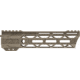 TRYBE Defense Magnesium Alloy Go Fast Ultra Lightweight Handguard, Cut Top Rail, M-LOK, FDE, 9in, MGHDG-V2-9CR-FDE