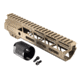 TRYBE Defense Magnite Go Fast Ultra Lightweight Handguard, Cut Top Rail, M-LOK, FDE, 9in, MGHDG-V2-9CR-FDE