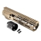 TRYBE Defense Magnite Go Fast Ultra Lightweight Handguard, Cut Top Rail, M-LOK, FDE, 9in, MGHDG-V2-9CR-FDE