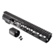 TRYBE Defense Magnite Go Fast Ultra Lightweight Handguard, Full Top Rail, M-LOK, Black, 12in, MGHDG-V2-12FR-BL