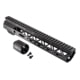 TRYBE Defense Magnite Go Fast Ultra Lightweight Handguard, Full Top Rail, M-LOK, Black, 12in, MGHDG-V2-12FR-BL