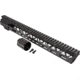 TRYBE Defense Magnite Go Fast Ultra Lightweight Handguard, Full Top Rail, M-LOK, Black, 15in, MGHDG-V2-15FR-BL