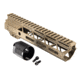TRYBE Defense Magnite Go Fast Ultra Lightweight Handguard, Full Top Rail, M-LOK, FDE, 9in, MGHDG-V2-9FR-FDE
