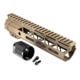 TRYBE Defense Magnite Go Fast Ultra Lightweight Handguard, Full Top Rail, M-LOK, FDE, 9in, MGHDG-V2-9FR-FDE
