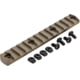 TRYBE Defense Magnite M-Lok Picatinny Rail Section with Lugs - 13 Slots, FDE, TRBDMGRAIL13-V2-FDE