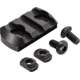 TRYBE Defense Magnite M-Lok Picatinny Rail Section with Lugs - 3 Slots, Black, TRBDMGRAIL3-V2-BL