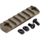 TRYBE Defense Magnite M-Lok Picatinny Rail Section with Lugs - 7 Slots, FDE, TRBDMGRAIL7-V2-FDE