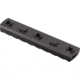 TRYBE Defense Magnite M-Lok Picatinny Rail Section with Lugs - 9 Slots, Black, TRBDMGRAIL9-V2-BL