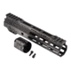 TRYBE Defense Magnite Ultra Function Lightweight Handguard, Cut Top Rail, M-LOK, Black, 9in, MGHDG-V1-9CR-BL