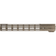 TRYBE Defense Magnite Ultra Function Lightweight Handguard, Cut Top Rail, M-LOK, FDE, 15in, MGHDG-V1-15CR-FDE