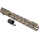 TRYBE Defense Magnite Ultra Function Lightweight Handguard, Cut Top Rail, M-LOK, FDE, 15in, MGHDG-V1-15CR-FDE