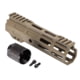 TRYBE Defense Magnite Ultra Function Lightweight Handguard, Cut Top Rail, M-LOK, FDE, 7in, MGHDG-V1-7CR-FDE