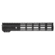 TRYBE Defense Magnite Ultra Function Lightweight Handguard, Full Top Rail, M-LOK, Black, 12in, MGHDG-V1-12FR-BL