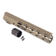 TRYBE Defense Magnite Ultra Function Lightweight Handguard, Full Top Rail, M-LOK, FDE, 12in, MGHDG-V1-12FR-FDE