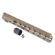 TRYBE Defense Magnite Ultra Function Lightweight Handguard, Full Top Rail, M-LOK, FDE, 15in, MGHDG-V1-15FR-FDE