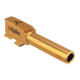 TRYBE Defense Match Grade Non Threaded Pistol Barrel, Glock 43/43X, Gold TIN, PBG43-TIN