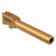 TRYBE Defense Match Grade Non Threaded Pistol Barrel, S&amp;W M&amp;P 9mm 4.25in 2.0, Gold TIN, PBSWMP425-TIN