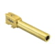TRYBE Defense Match Grade Non Threaded Pistol Barrel, S&amp;W M&amp;P 9mm 4in 2.0, Gold TIN, PBSWMP4-TIN