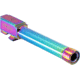 TRYBE Defense Match Grade Threaded Pistol Barrel, Glock 19/19x, 9mm Luger, 1/2x28, Chameleon, TPBG19-CML